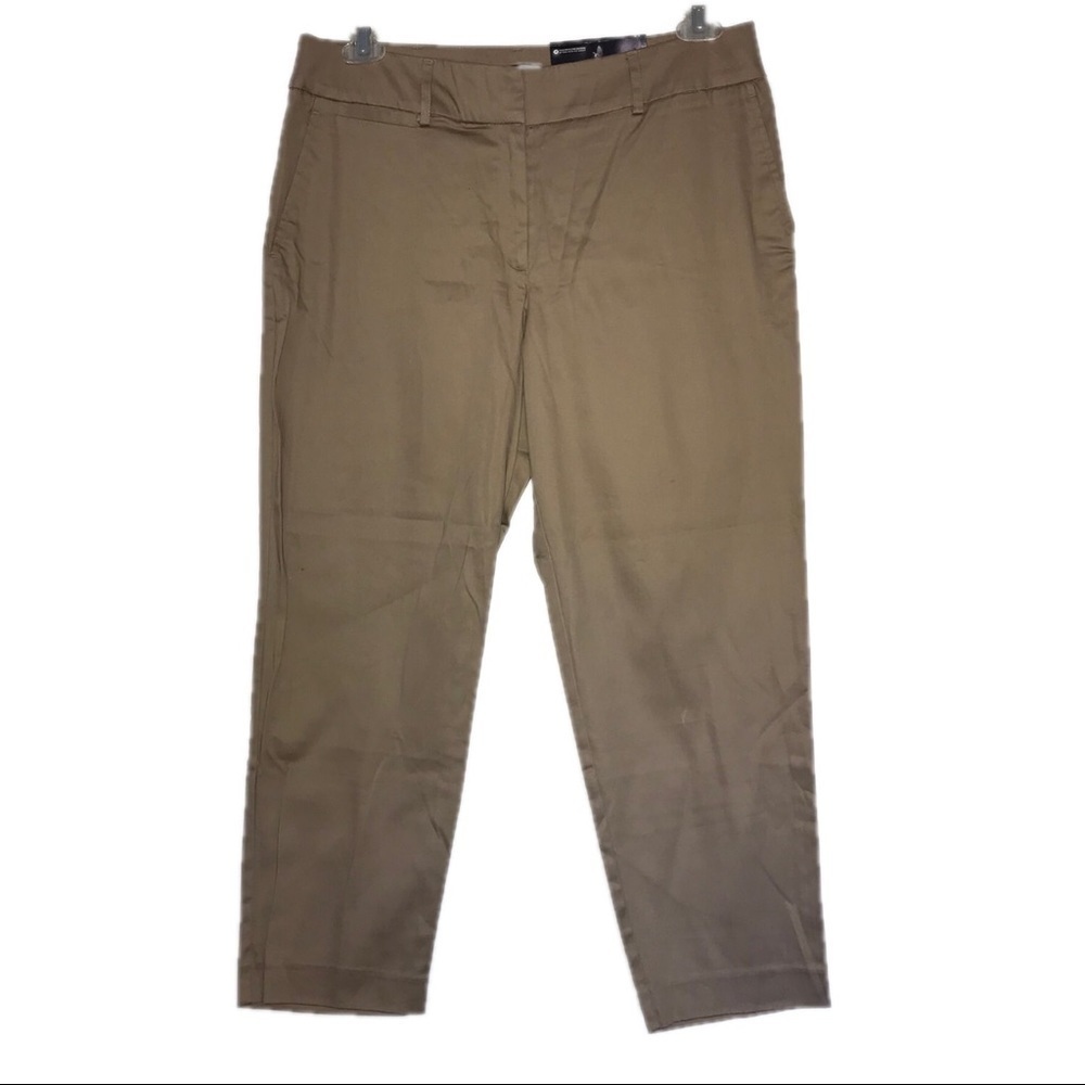 NWT George GE Sateen Ankle Crop Pants 12